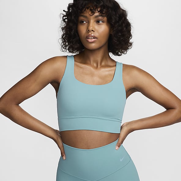 Nike longline sports bra deals